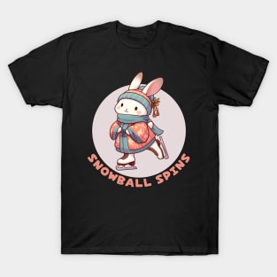 Ice skating rabbit T-Shirt